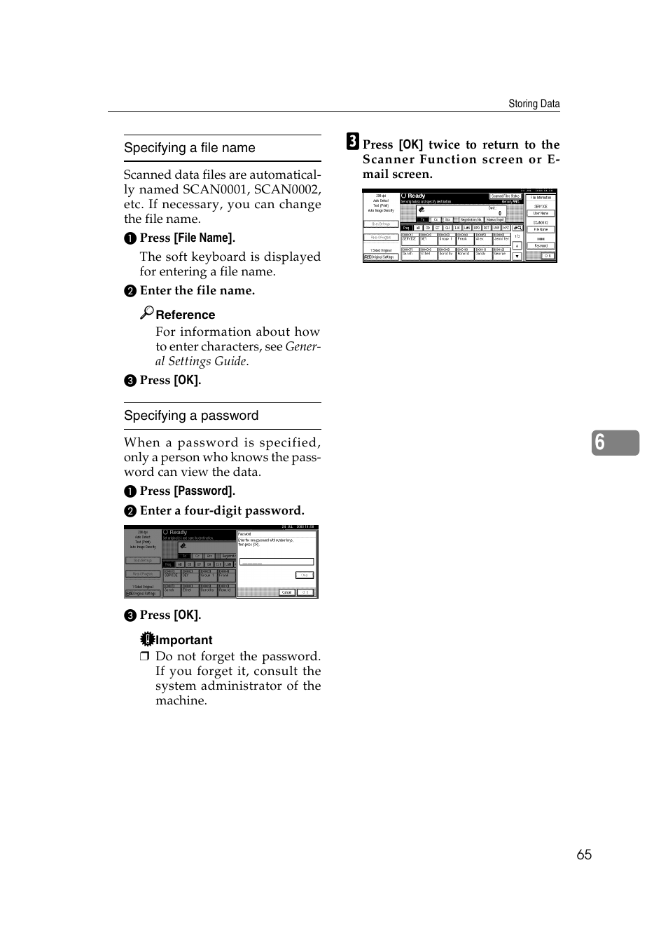 Savin 2045 User Manual | Page 71 / 104