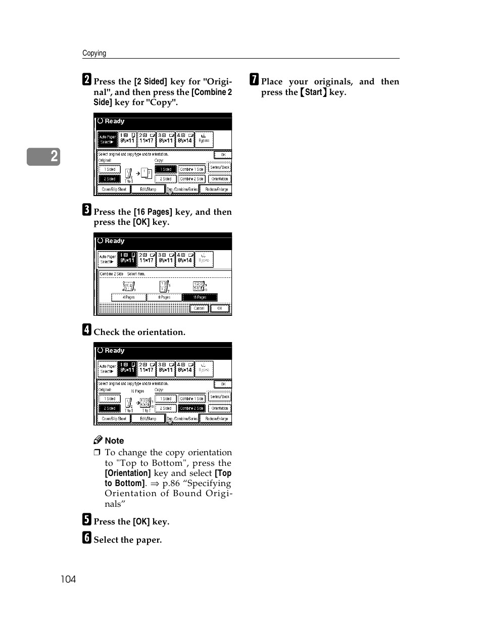 Savin 2712 User Manual | Page 115 / 163