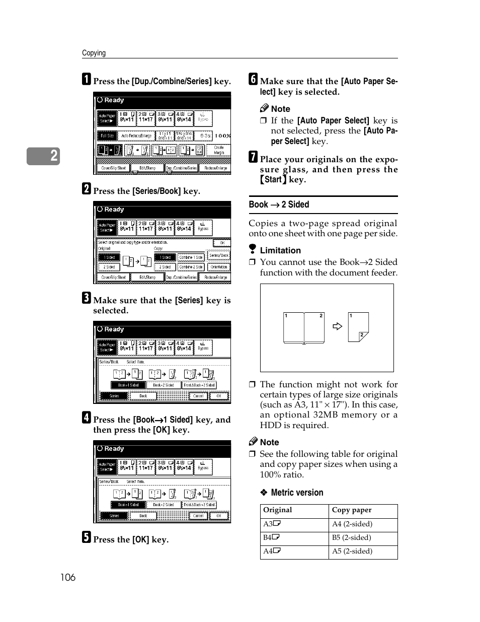 Savin 2712 User Manual | Page 117 / 163