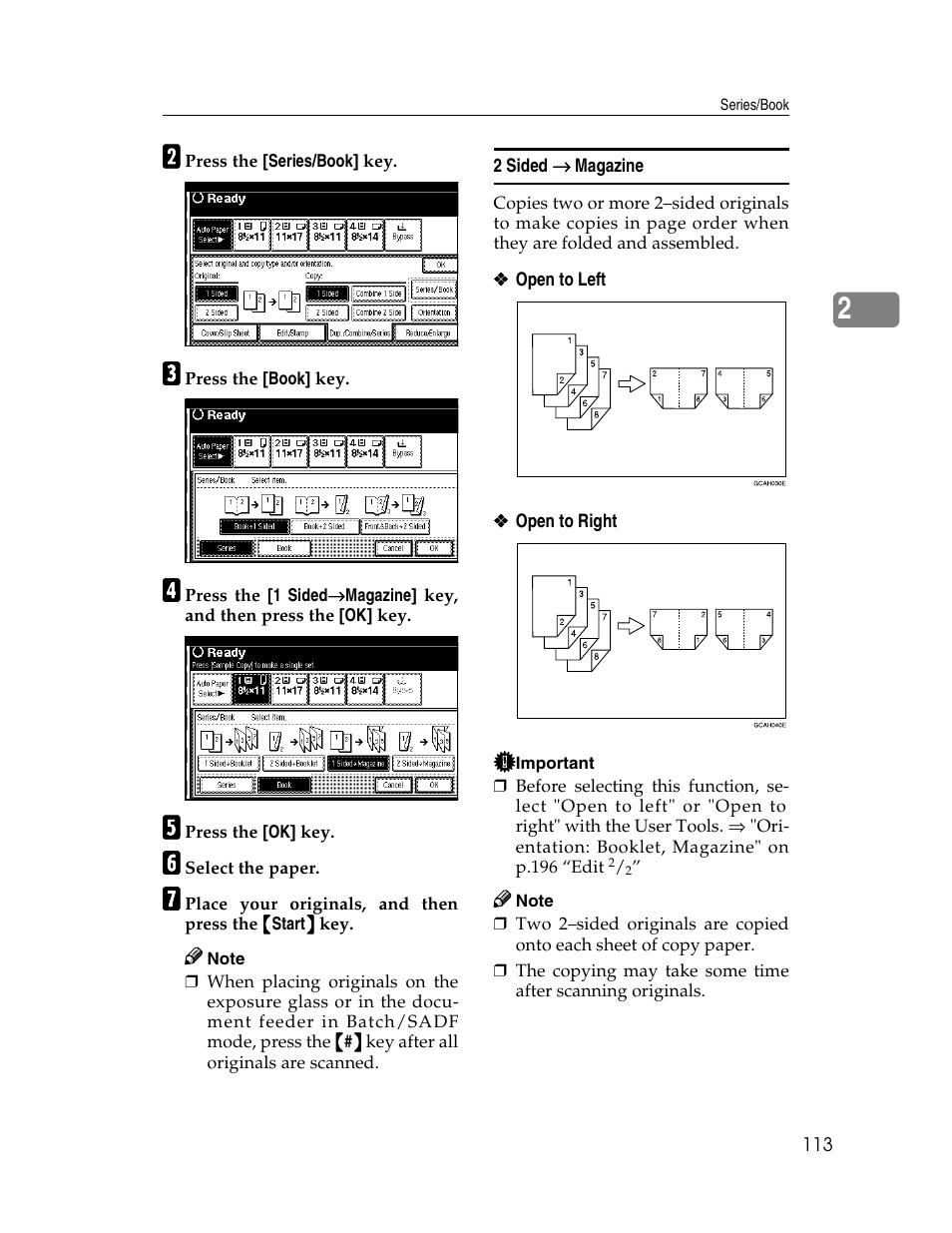 Savin 2712 User Manual | Page 124 / 163