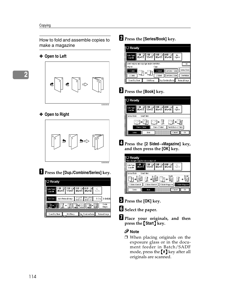 Savin 2712 User Manual | Page 125 / 163