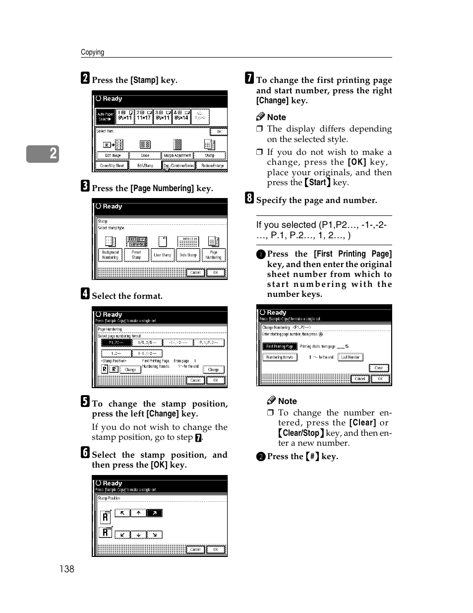Savin 2712 User Manual | Page 149 / 163