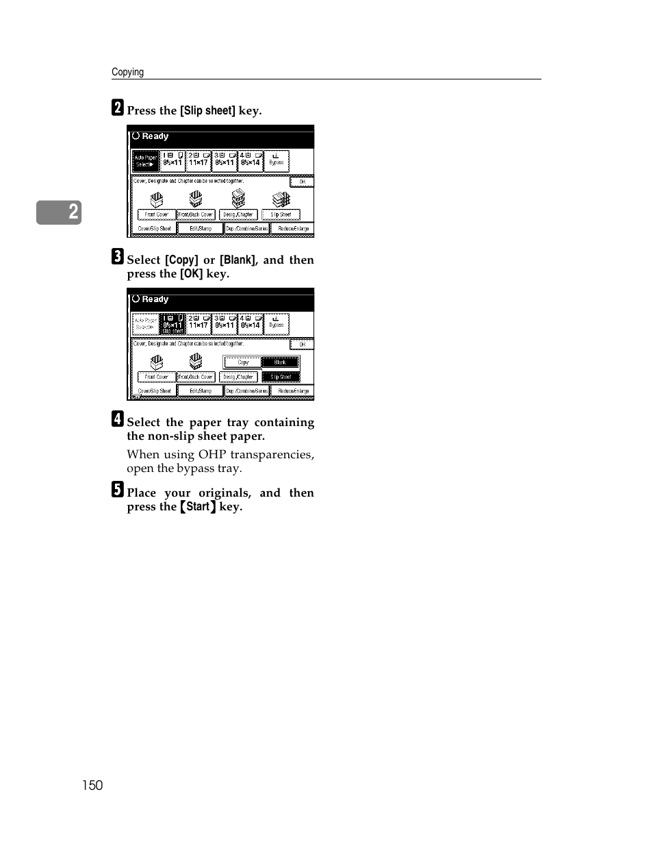 Savin 2712 User Manual | Page 161 / 163