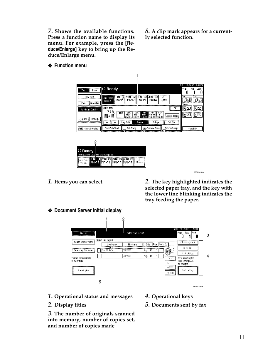 Savin 2712 User Manual | Page 22 / 163