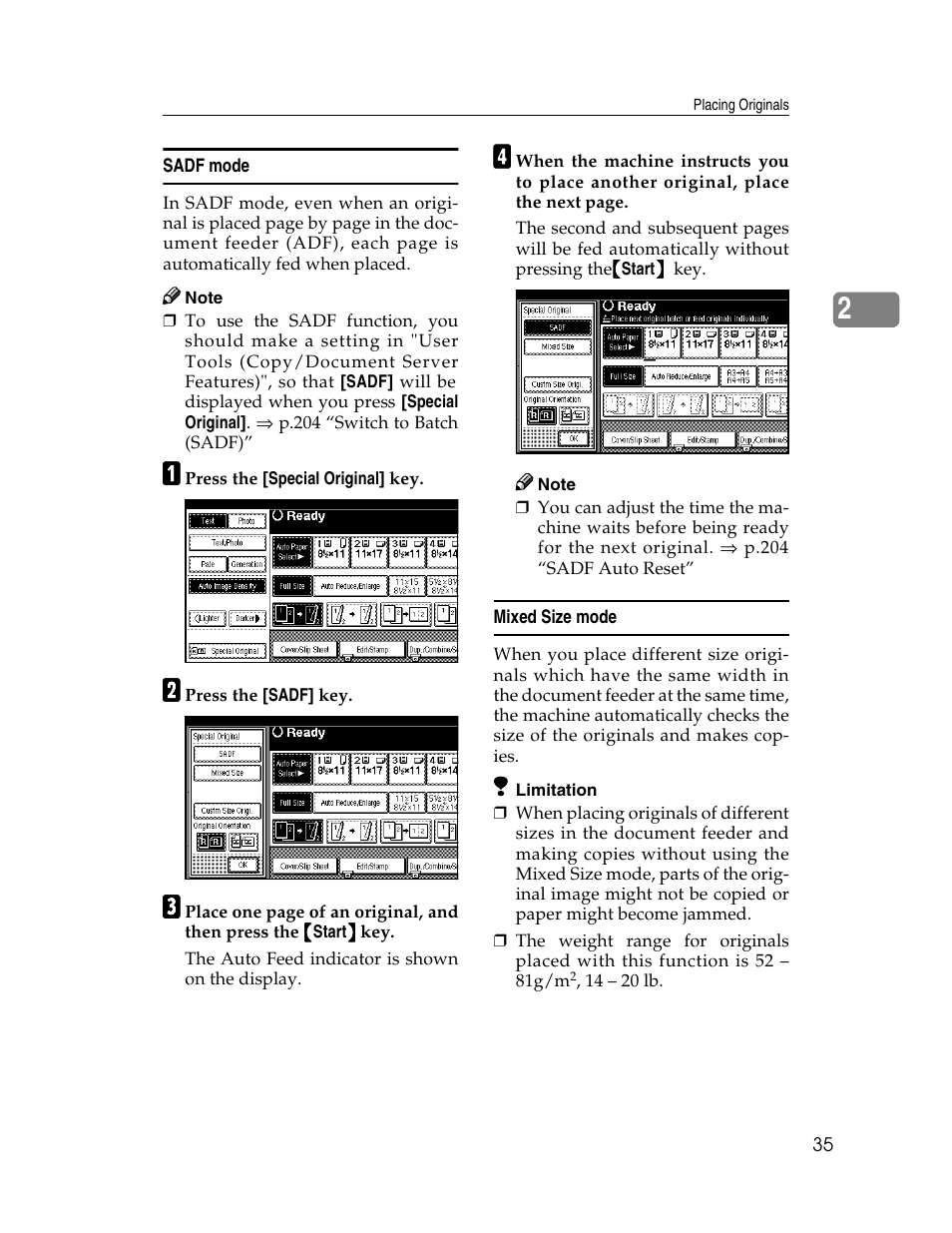 Savin 2712 User Manual | Page 46 / 163