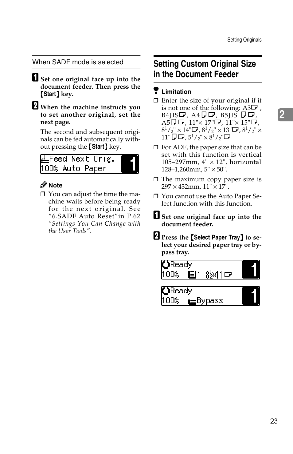 Savin 1802d User Manual | Page 37 / 56