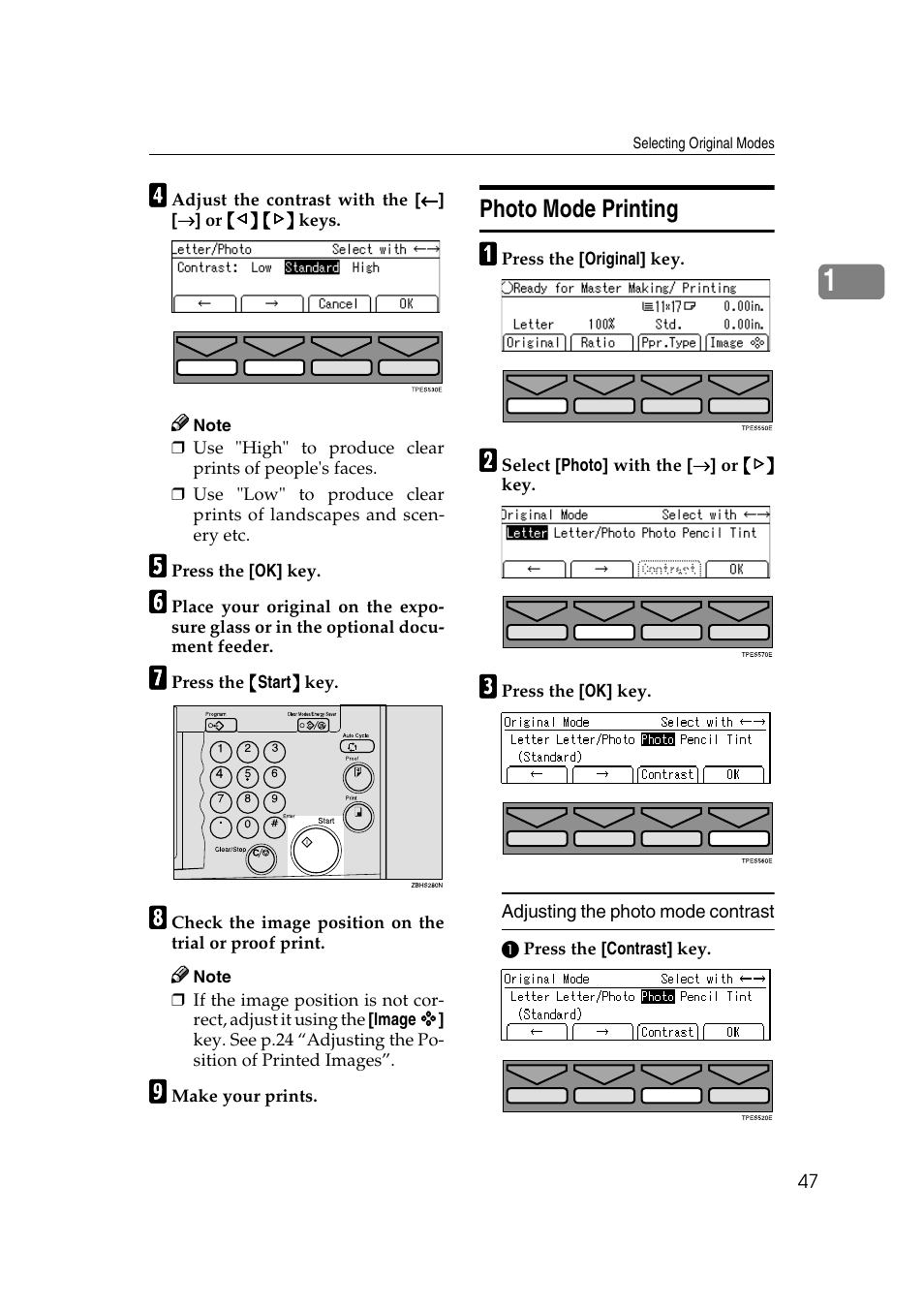 Photo mode printing | Savin 3360DNP User Manual | Page 67 / 233