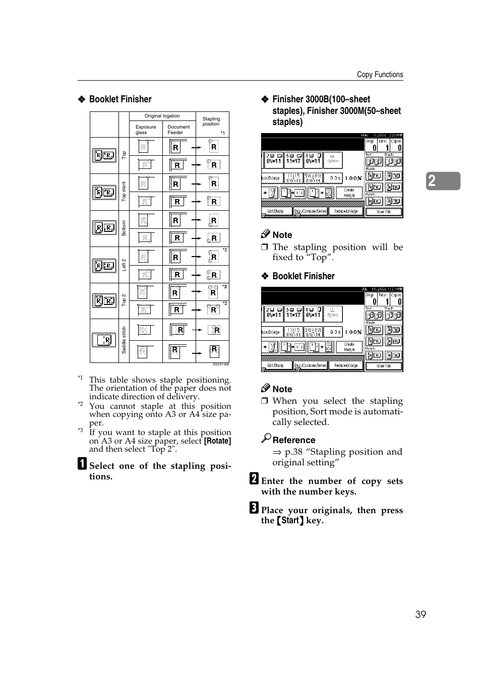 Savin 2565 User Manual | Page 49 / 88