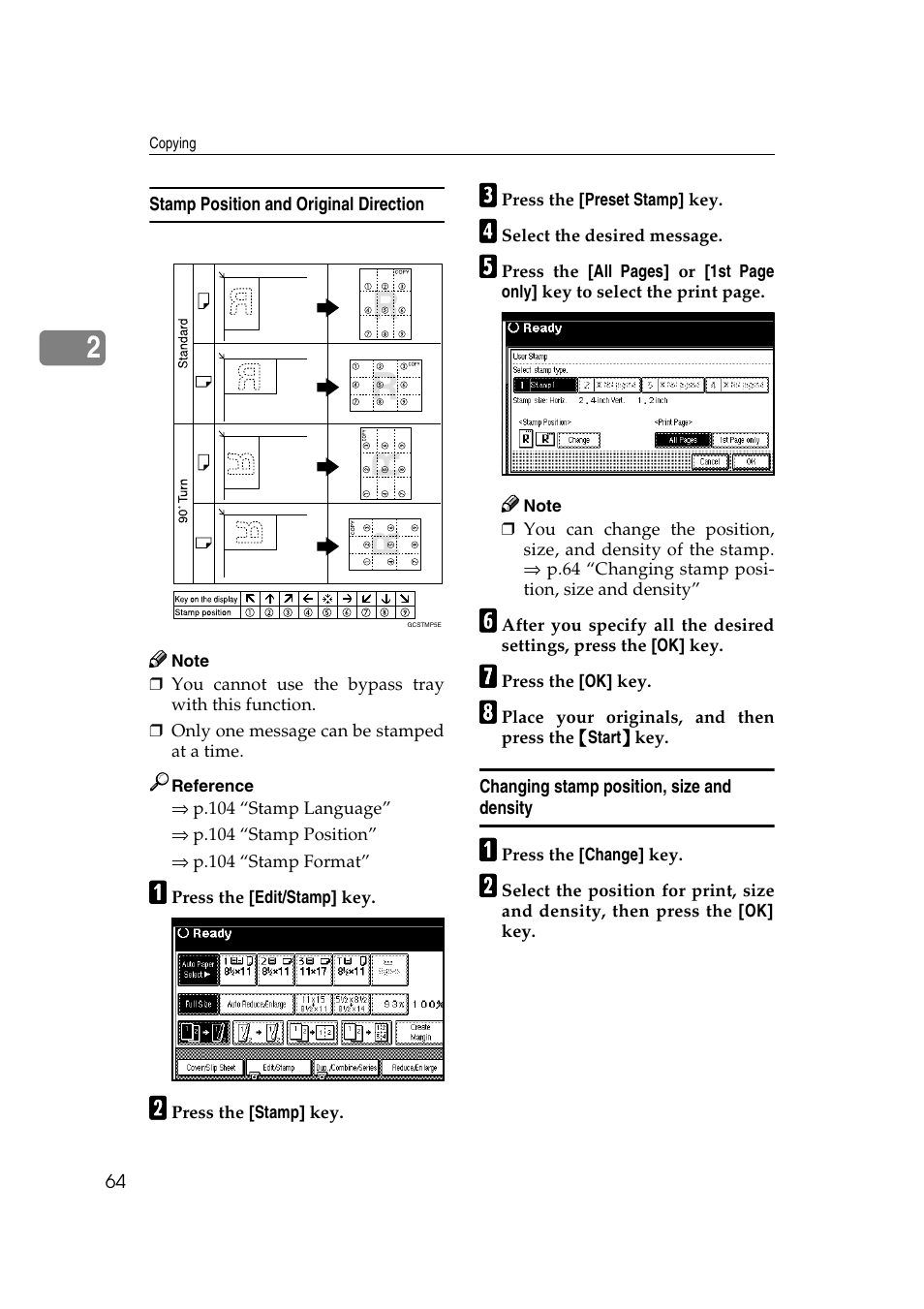 Savin 2565 User Manual | Page 74 / 88