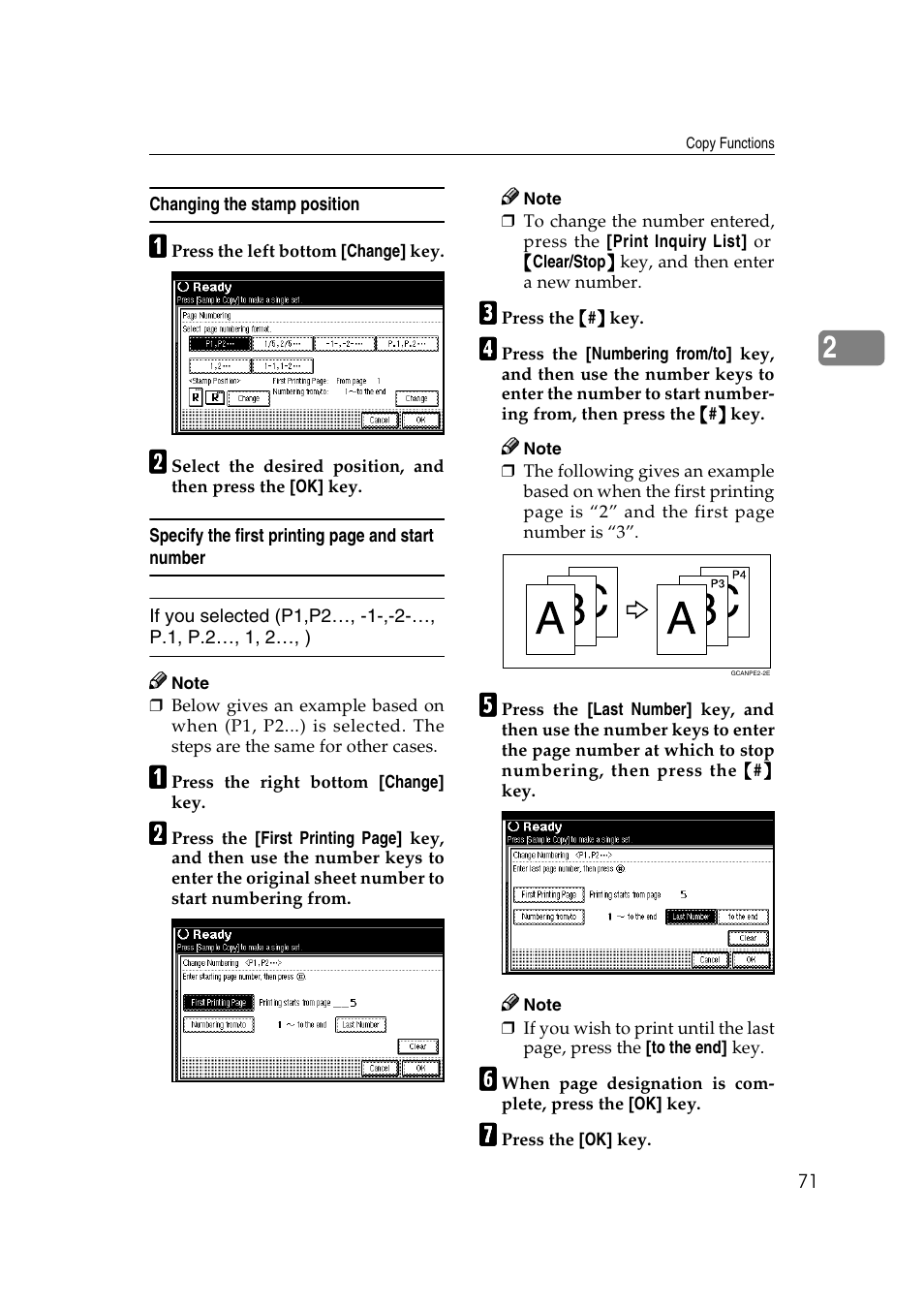 Savin 2565 User Manual | Page 81 / 88