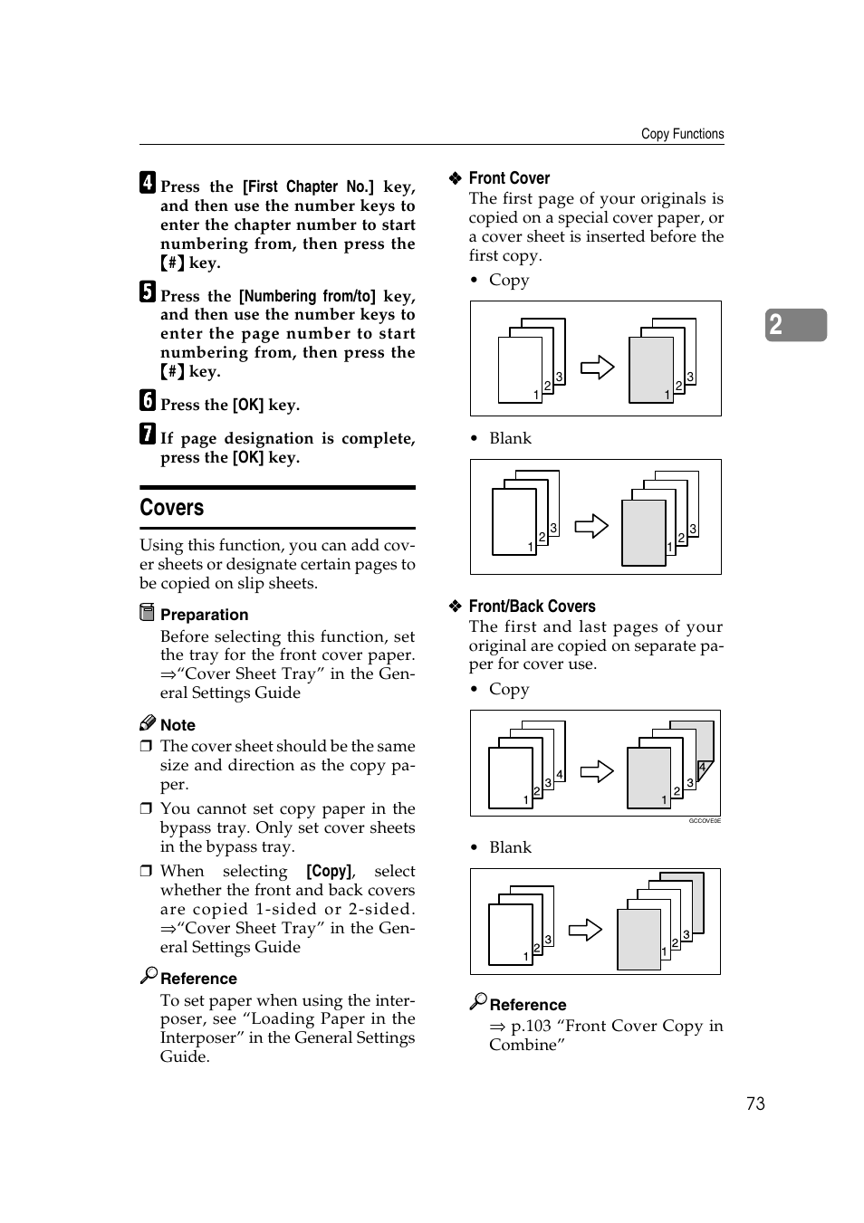 Covers | Savin 2565 User Manual | Page 83 / 88