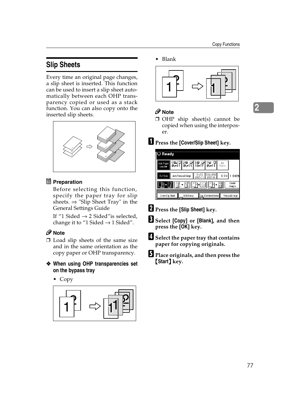 Savin 2565 User Manual | Page 87 / 88