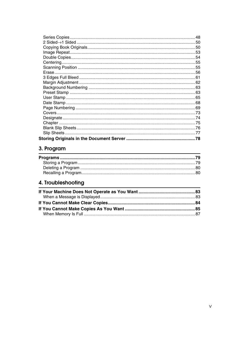 Savin 2565 User Manual | Page 9 / 88