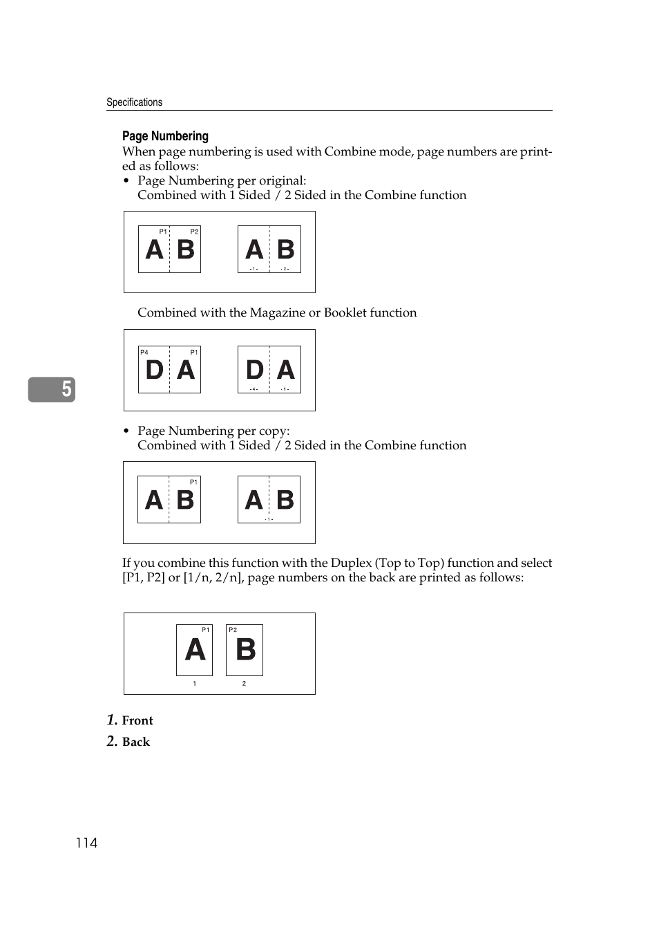Savin 4045e User Manual | Page 126 / 132