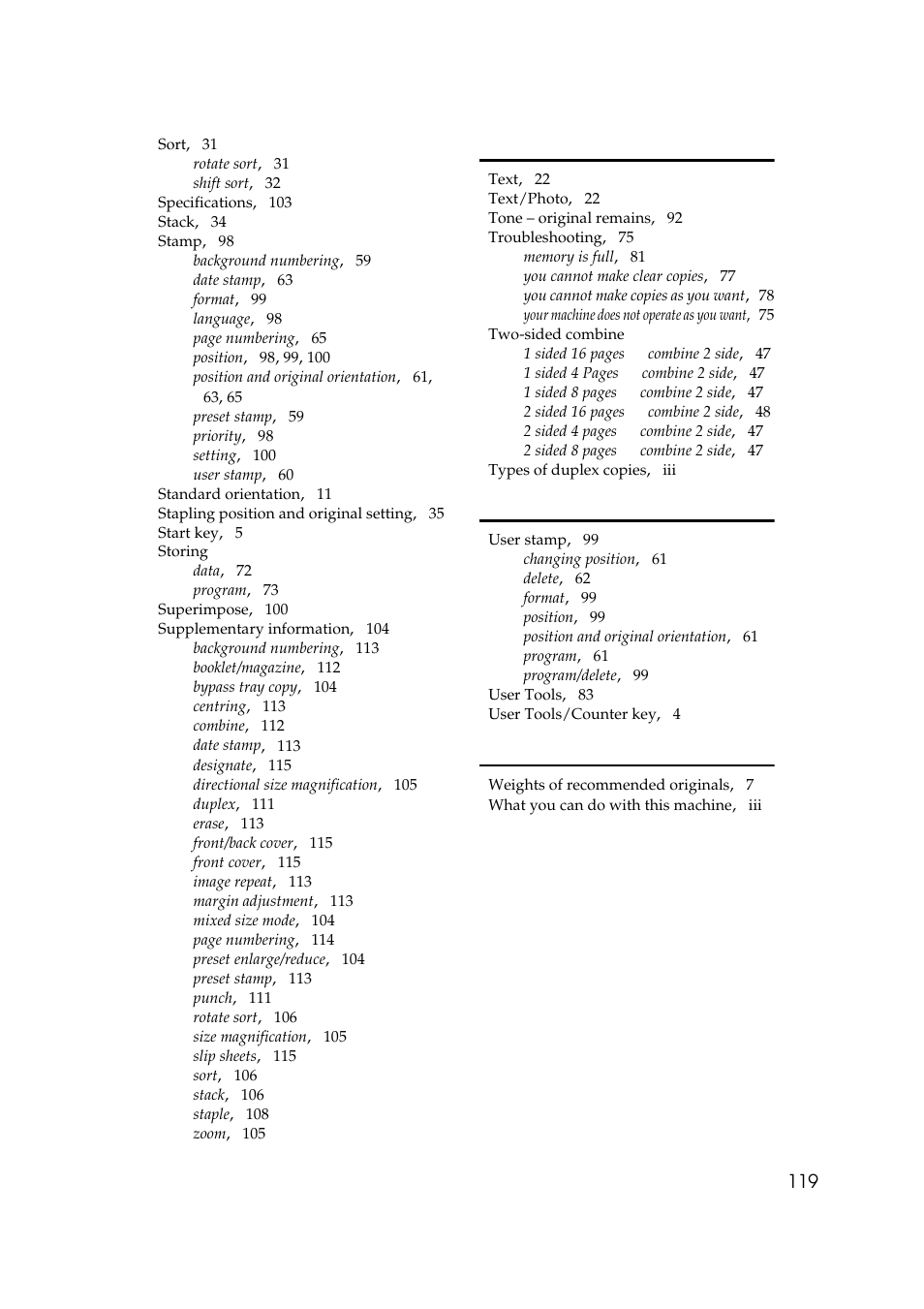 Savin 4045e User Manual | Page 131 / 132