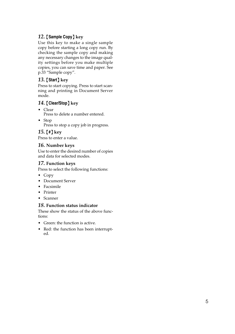 Savin 4045e User Manual | Page 17 / 132