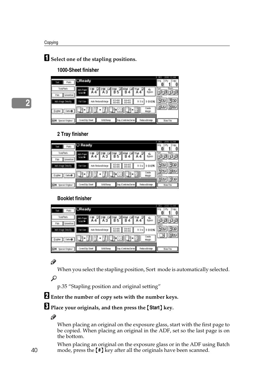 Savin 4045e User Manual | Page 52 / 132