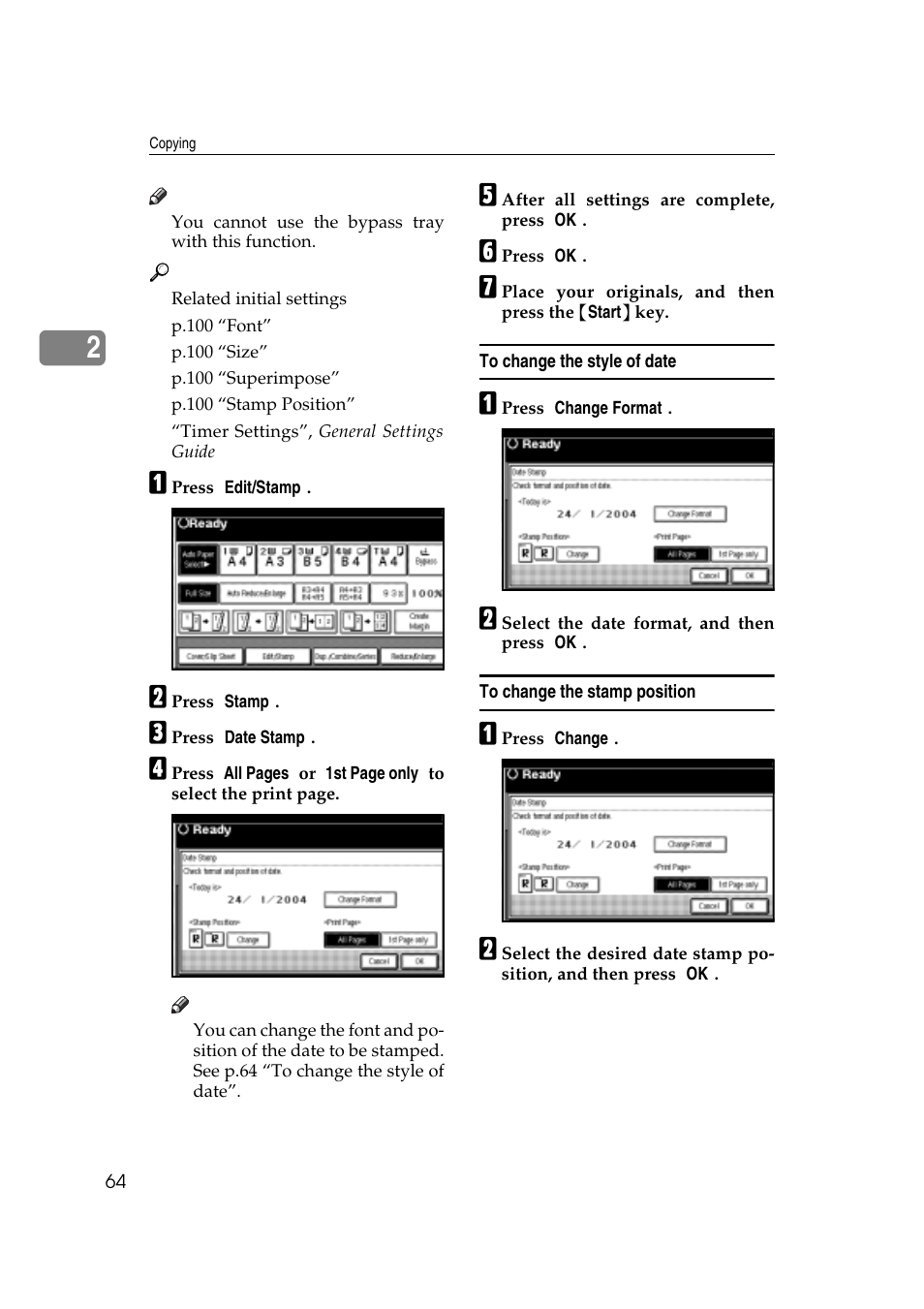 Savin 4045e User Manual | Page 76 / 132