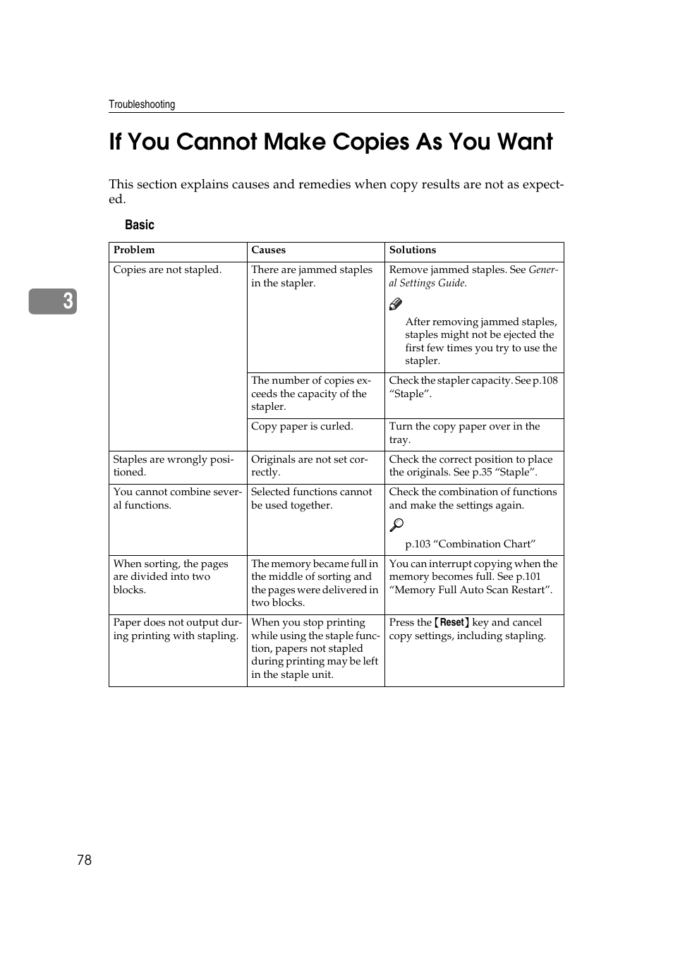 3if you cannot make copies as you want | Savin 4045e User Manual | Page 90 / 132