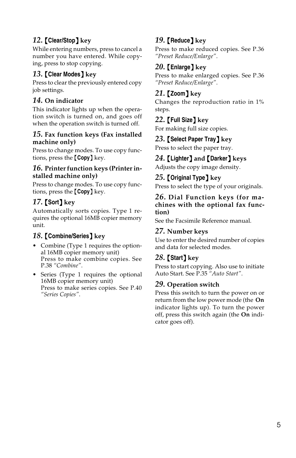 Savin 1502 User Manual | Page 19 / 102