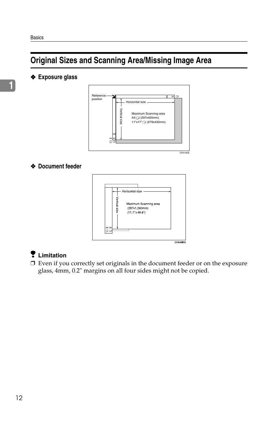 Exposure glass ❖ ❖ ❖ ❖ document feeder | Savin 1502 User Manual | Page 26 / 102