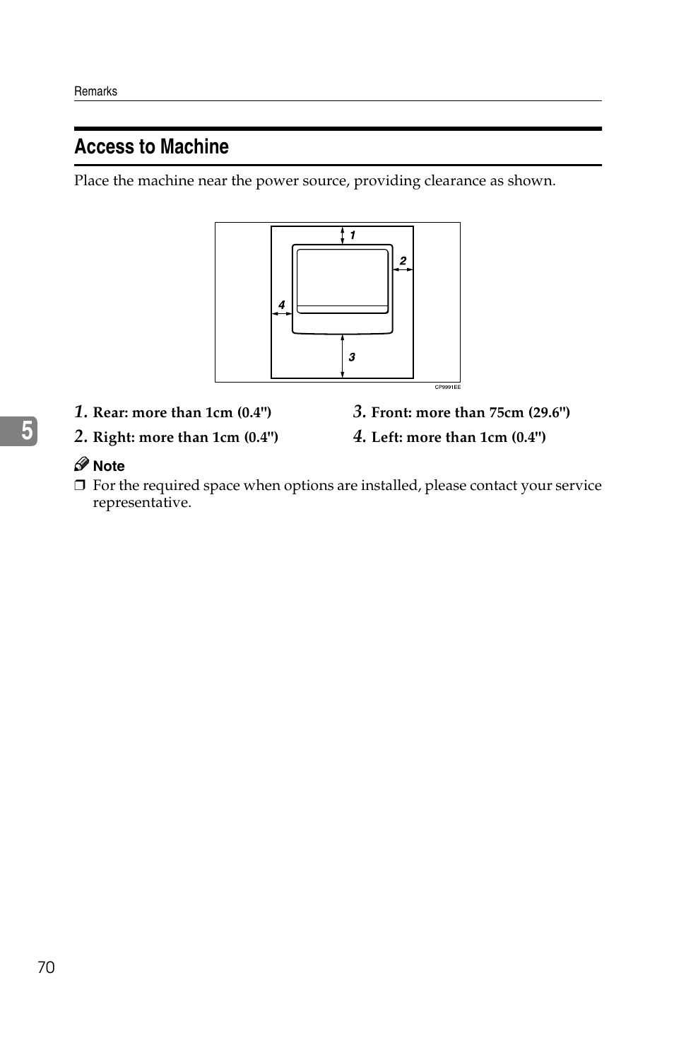 Access to machine | Savin 1502 User Manual | Page 84 / 102