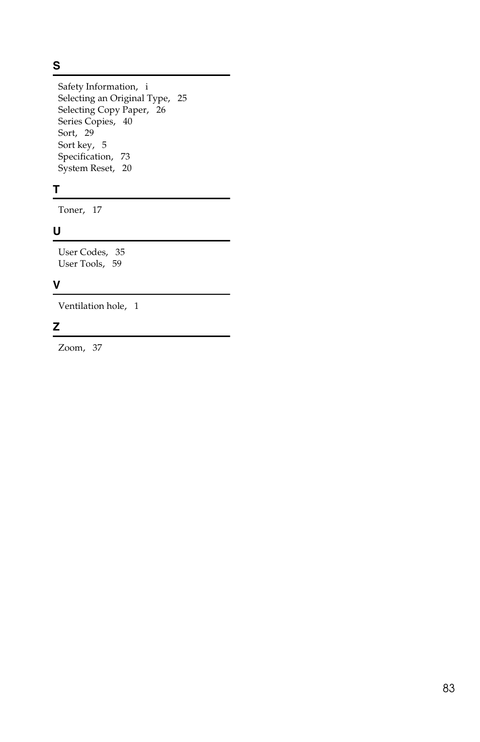 Savin 1502 User Manual | Page 97 / 102