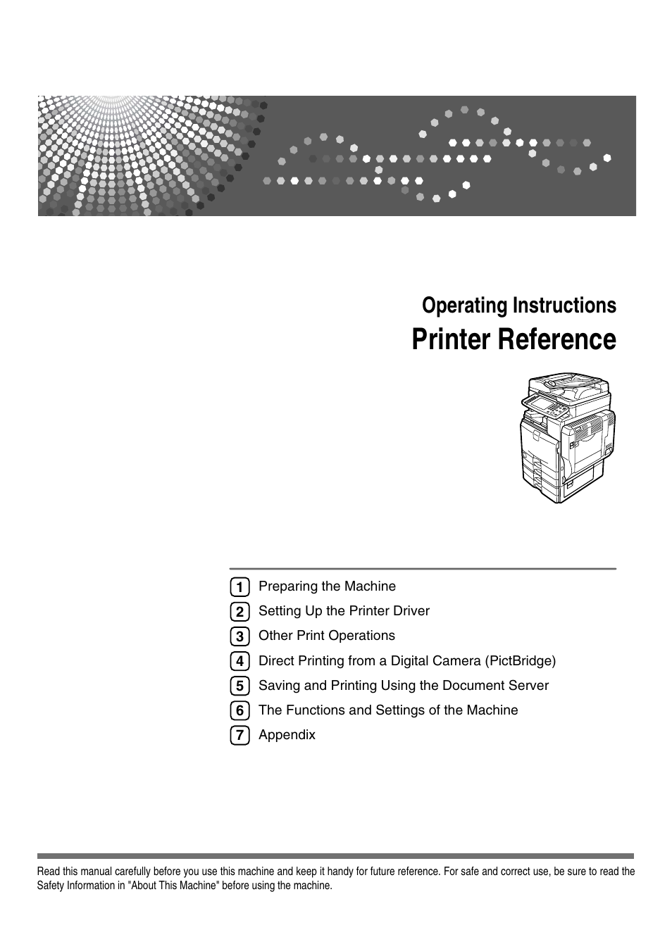 Savin C4540 User Manual | 167 pages