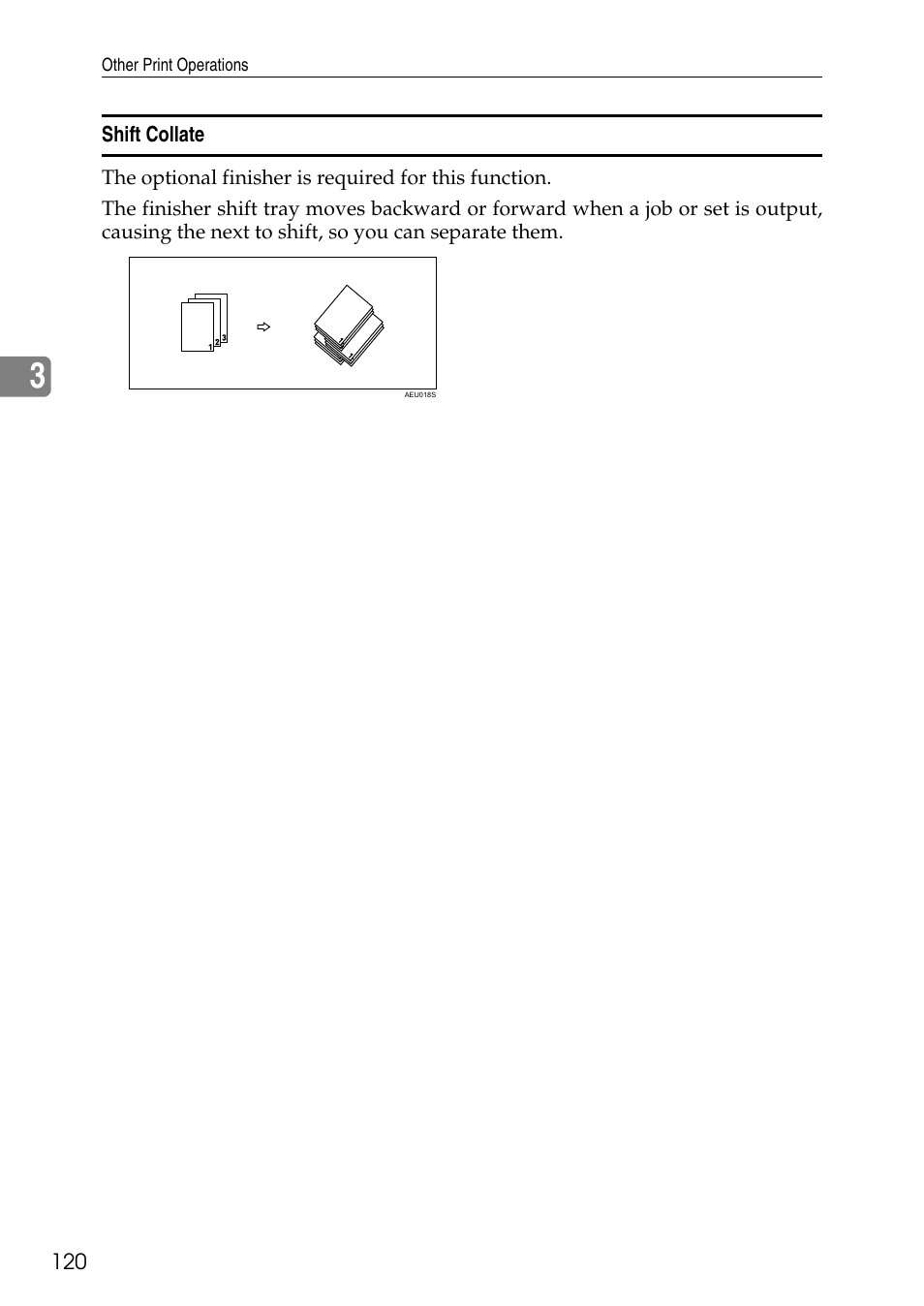 Shift collate | Savin C4540 User Manual | Page 128 / 167