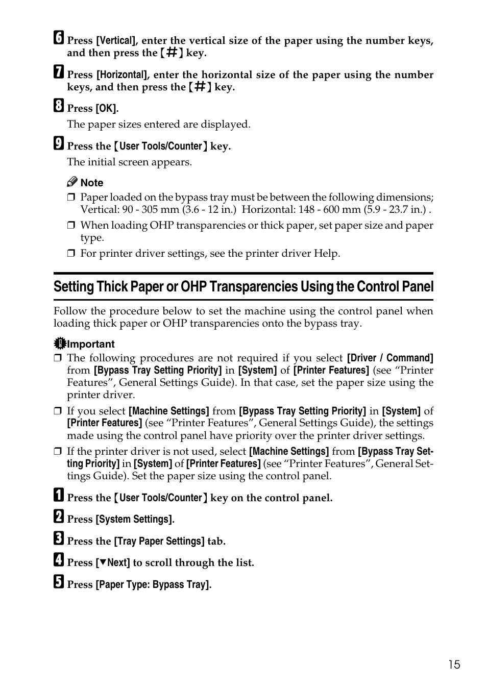 Savin C4540 User Manual | Page 23 / 167