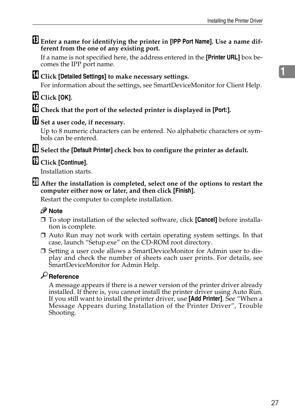 Savin C4540 User Manual | Page 35 / 167