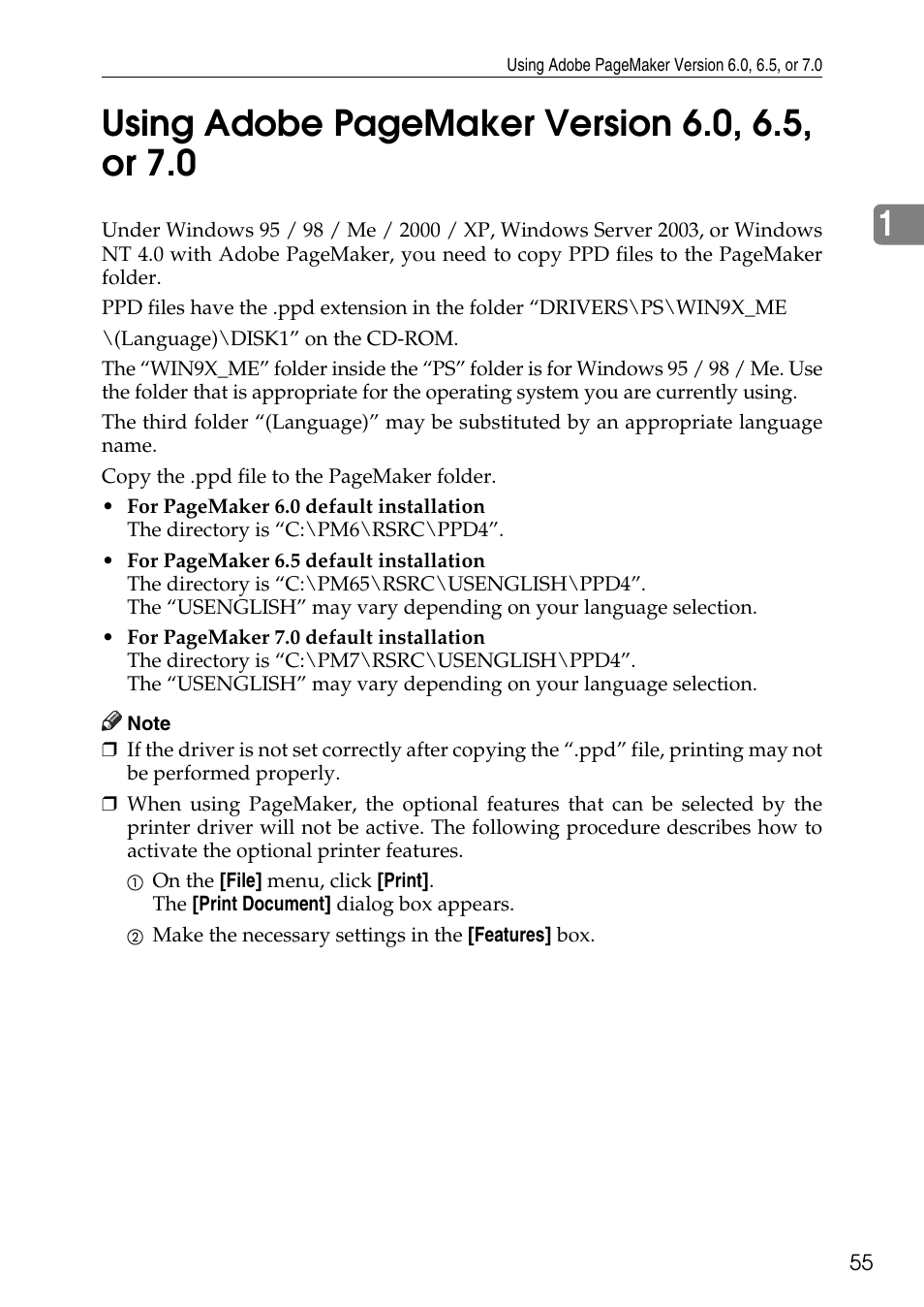 Savin C4540 User Manual | Page 63 / 167