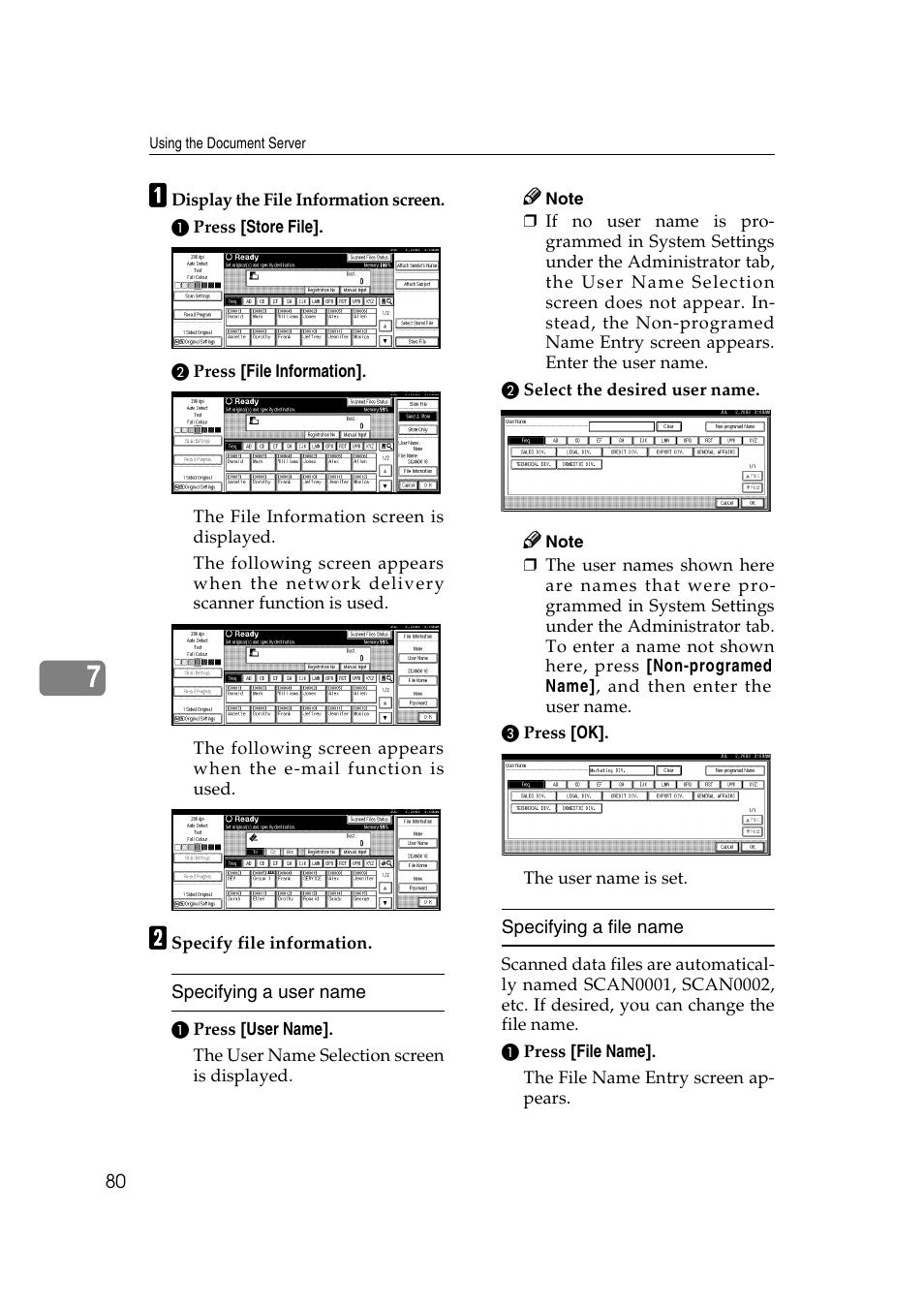 Savin 1232 User Manual | Page 84 / 108