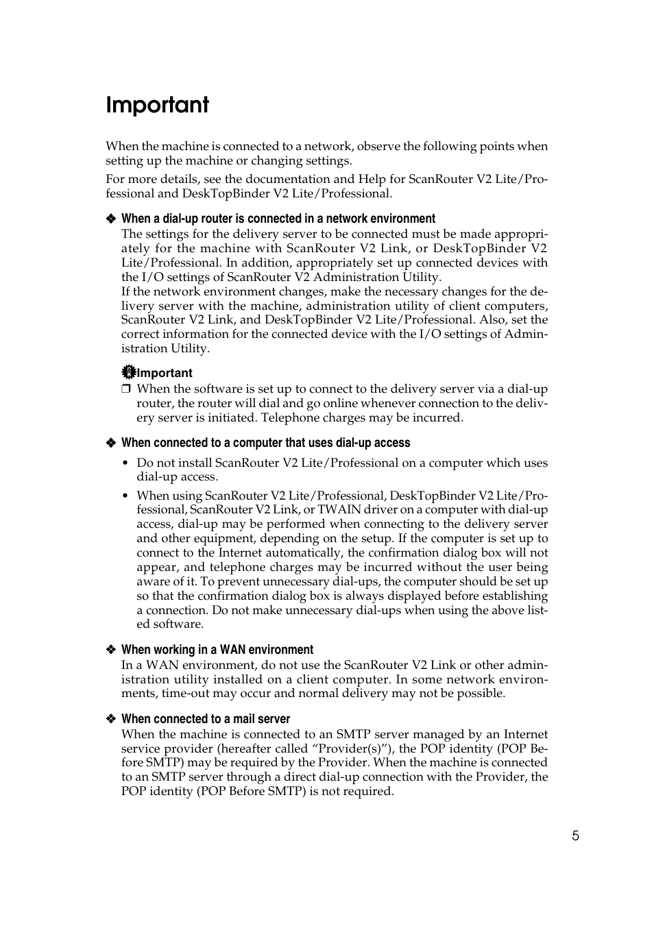 Important | Savin 1232 User Manual | Page 9 / 108