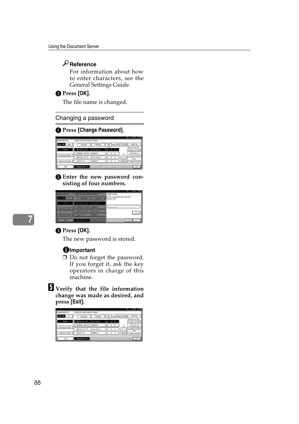 Savin 1232 User Manual | Page 92 / 108