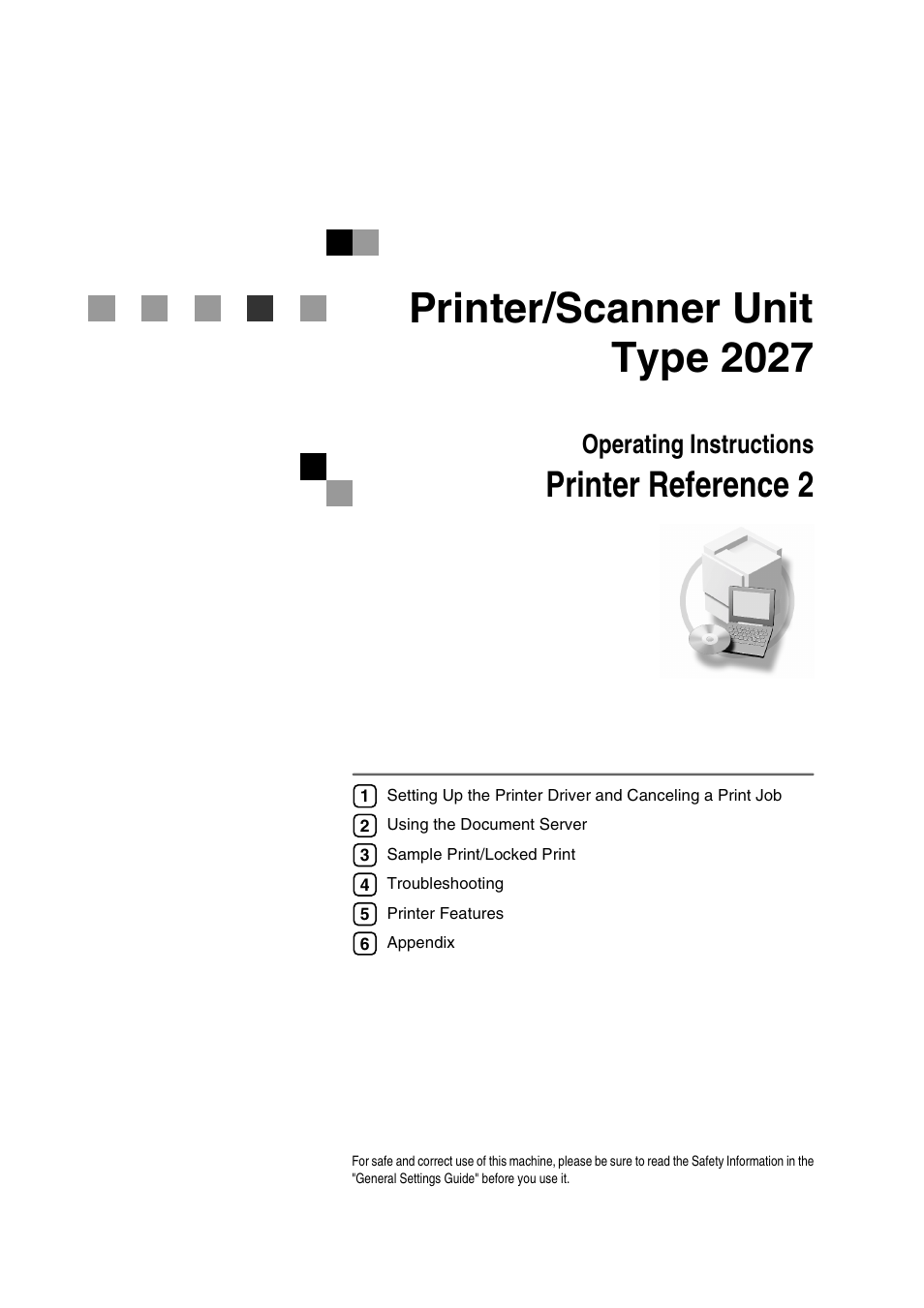 Savin 2027 User Manual | 78 pages