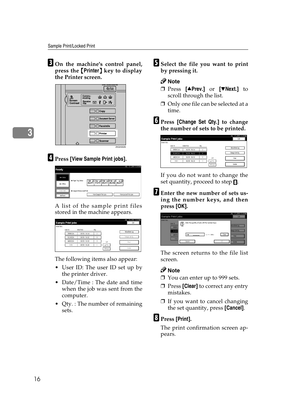 Savin 2027 User Manual | Page 20 / 78