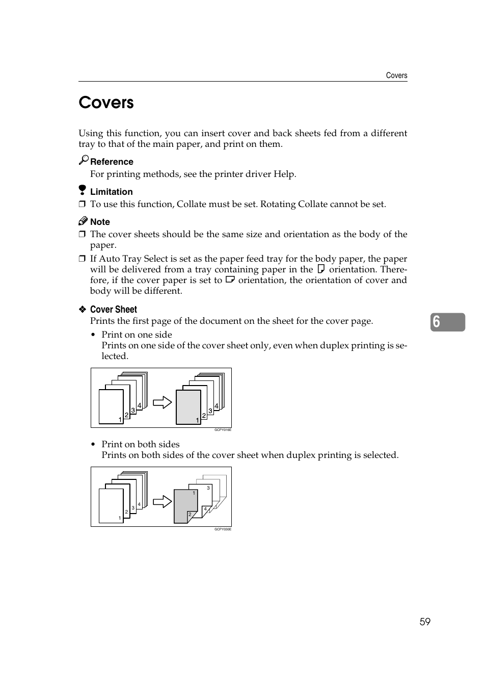 Covers, 6covers | Savin 2027 User Manual | Page 63 / 78