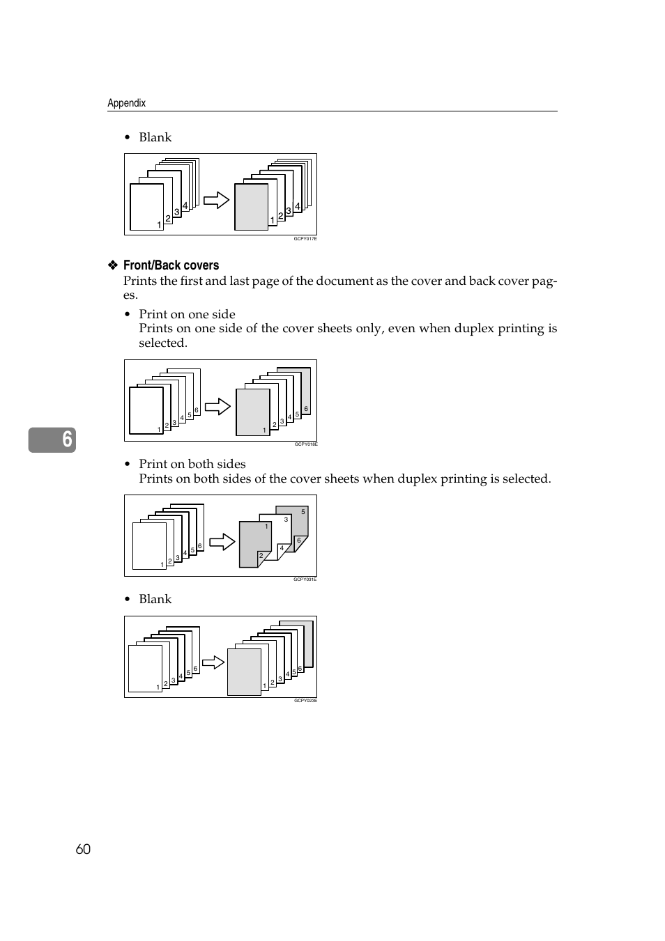 Front/back covers, Blank | Savin 2027 User Manual | Page 64 / 78