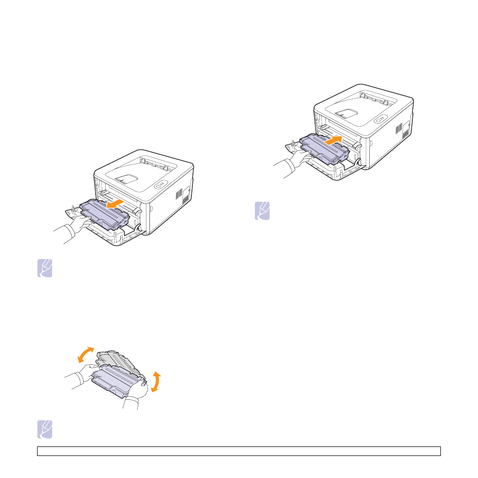 Redistributing toner cartridge, Ge 8.3. t | Savin SP 3300 Series User Manual | Page 29 / 101