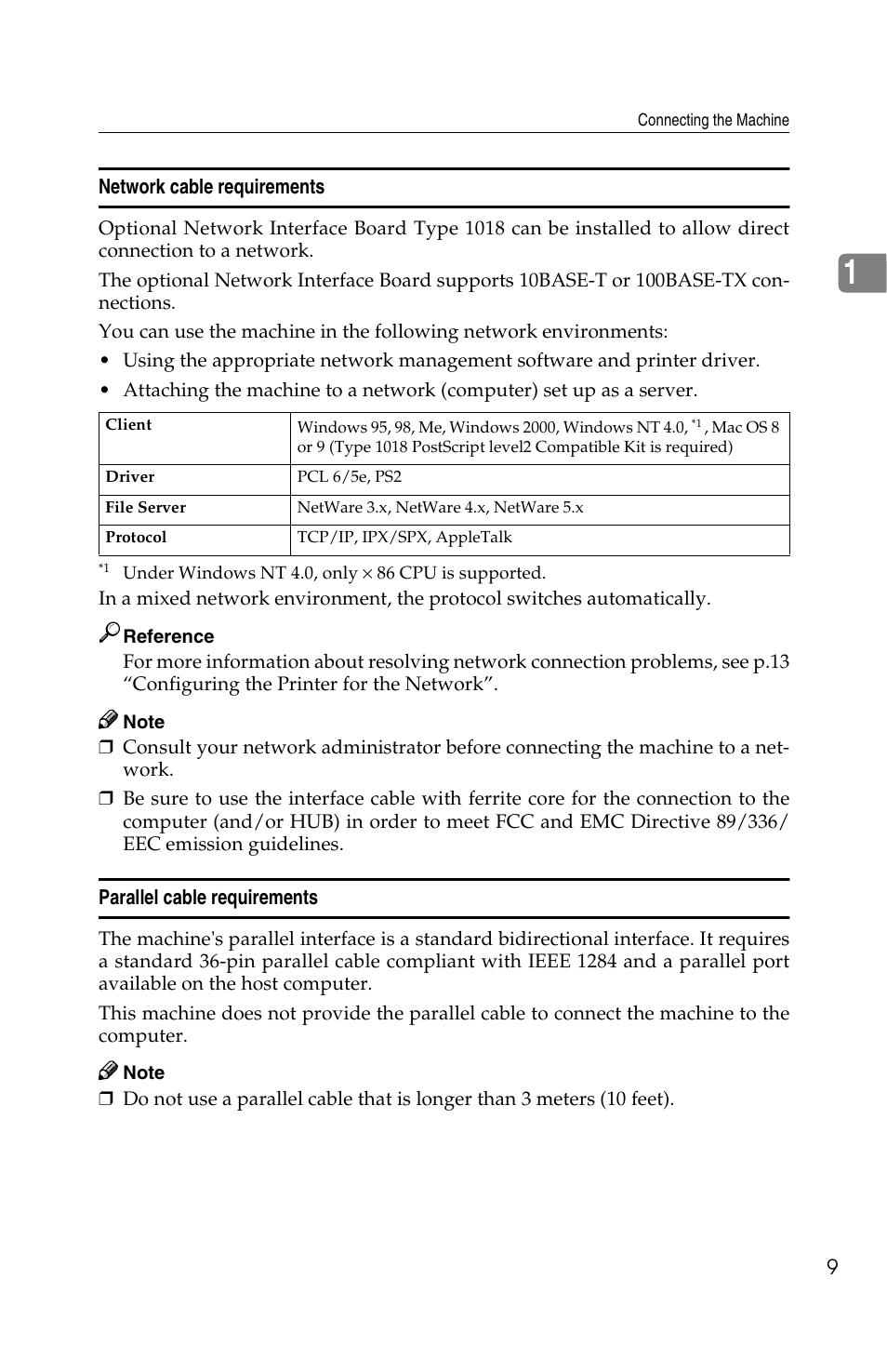 Savin 1013 User Manual | Page 17 / 90