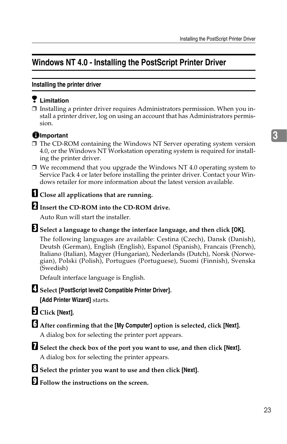 Savin 1013 User Manual | Page 31 / 90