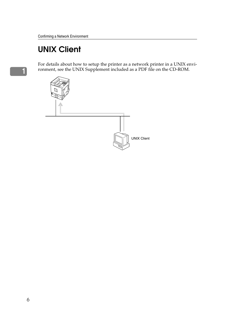 Unix client, 1unix client | Savin SLP 38c SLP38C User Manual | Page 12 / 54