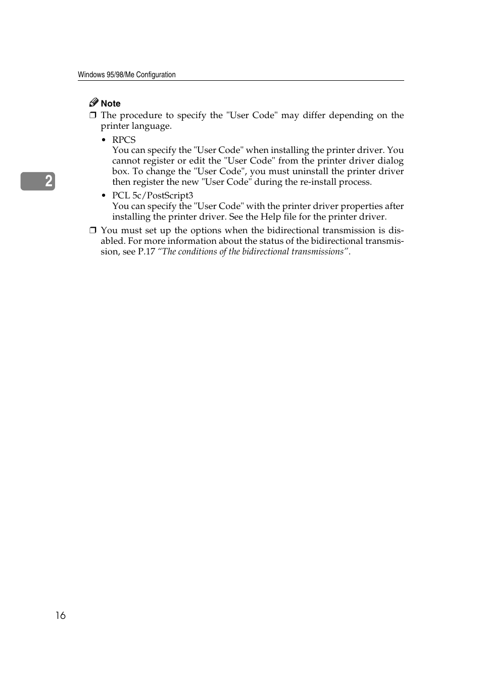 Savin SLP 38c SLP38C User Manual | Page 22 / 54