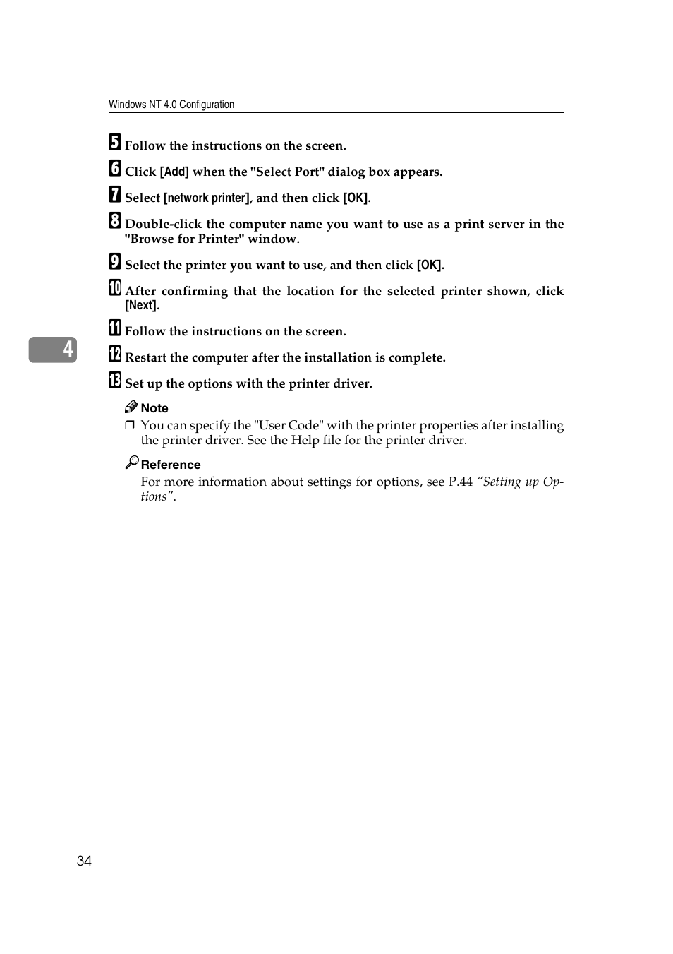 Savin SLP 38c SLP38C User Manual | Page 40 / 54