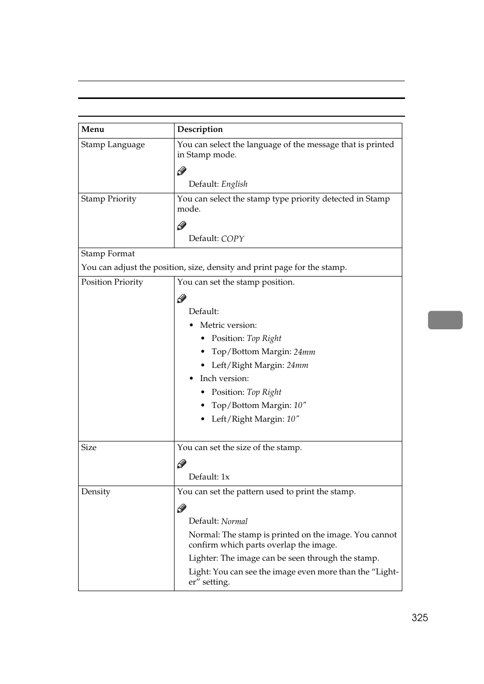 Savin 25105 User Manual | Page 62 / 91