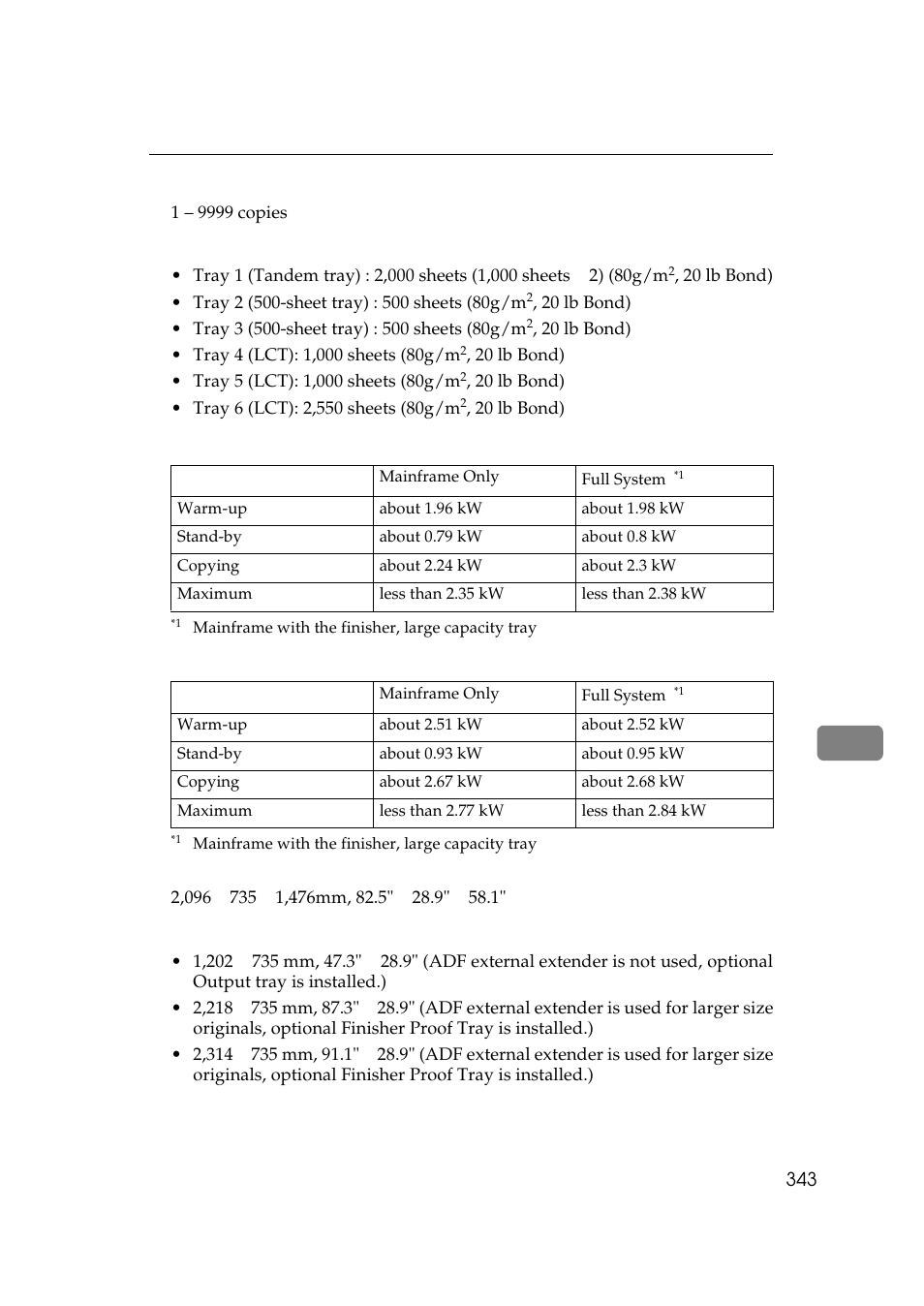 Savin 25105 User Manual | Page 80 / 91