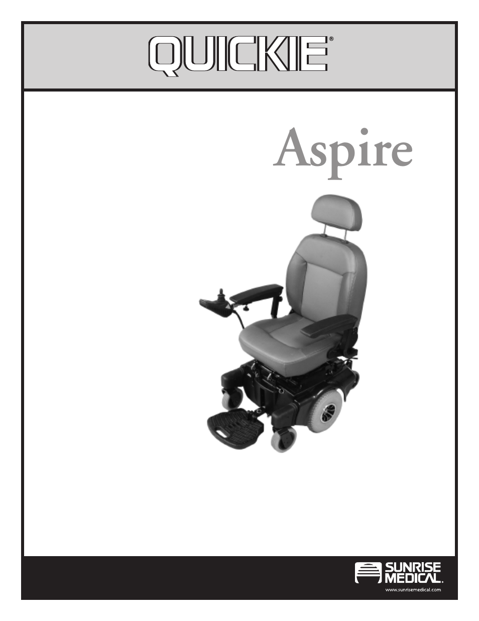 Sunrise Medical Aspire F11 User Manual | 108 pages