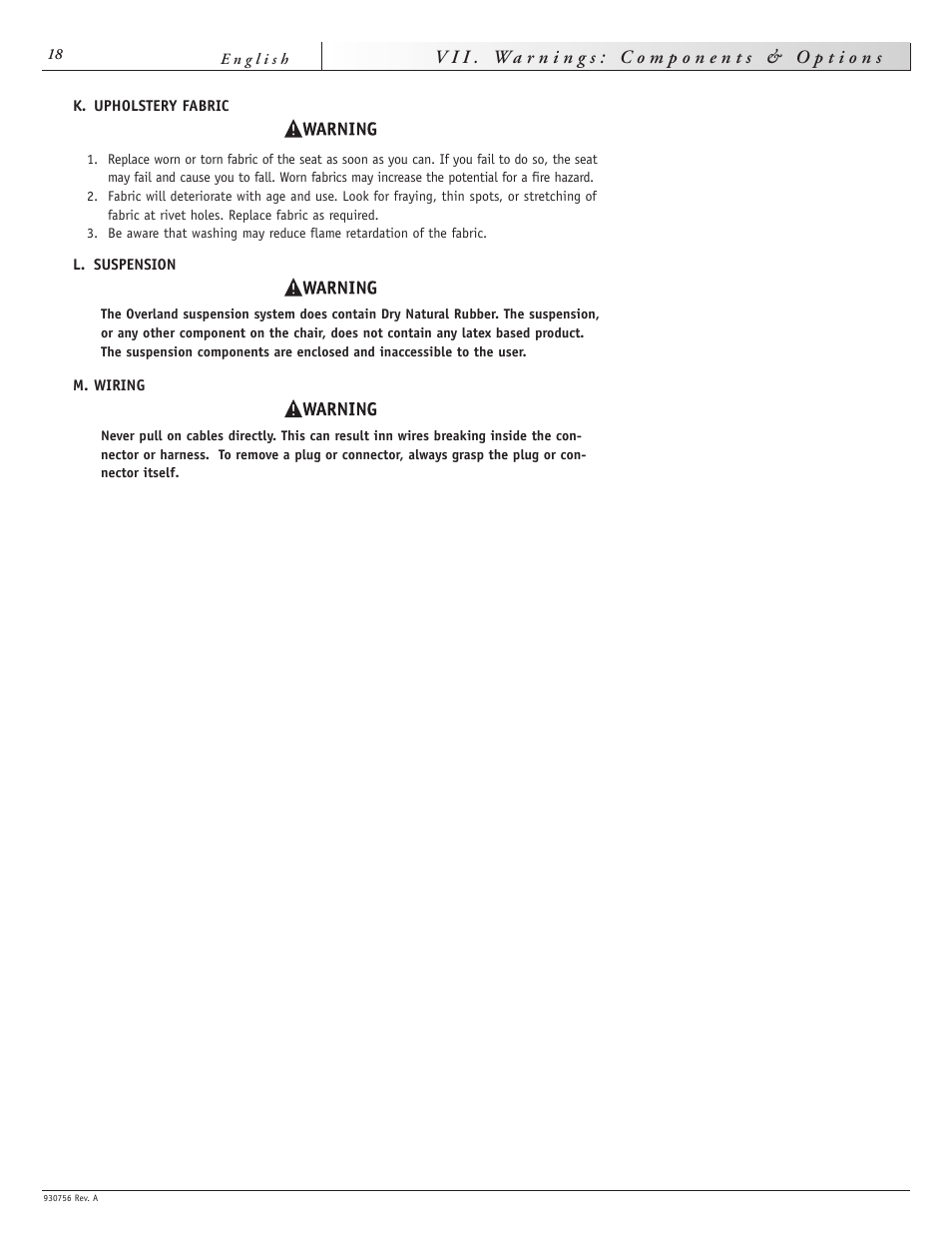 Sunrise Medical Aspire F11 User Manual | Page 19 / 108