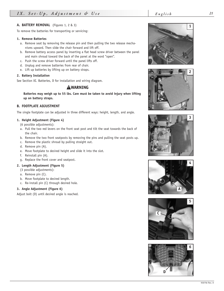 Sunrise Medical Aspire F11 User Manual | Page 22 / 108